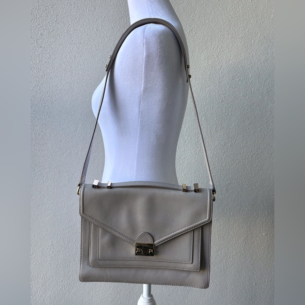 Loeffler Randall Leather Shoulder Bag